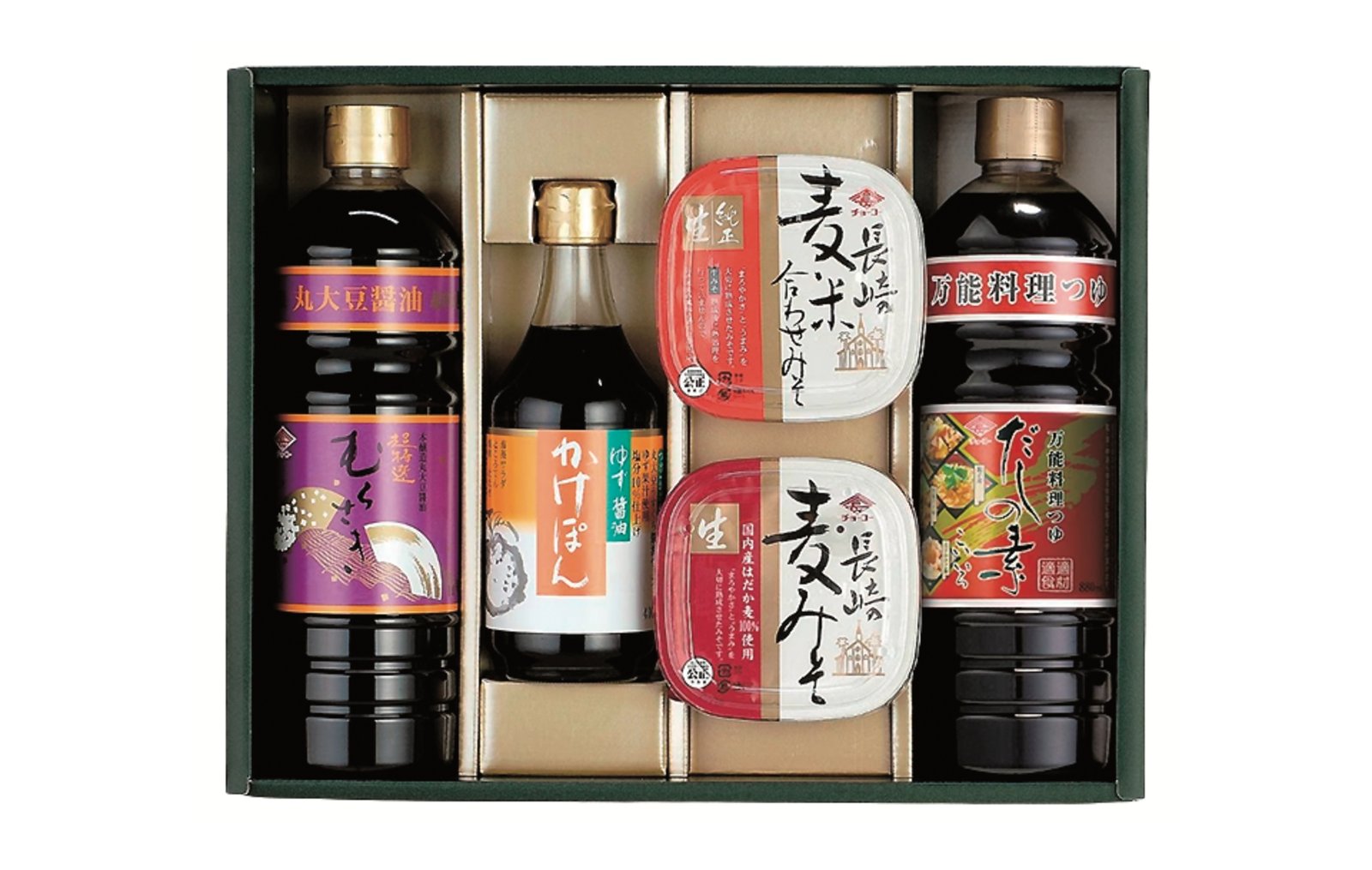 こだわり醤油・味噌詰め合わせ